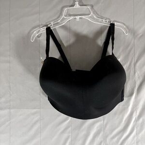 Brand New Wacoal Convertible Strapless Wireless Bra - Black, Size 36DD